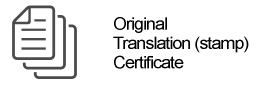 Certified translation of the original document